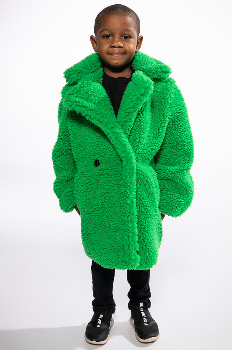 NAOMI TEDDY TRENCH IN KIDS