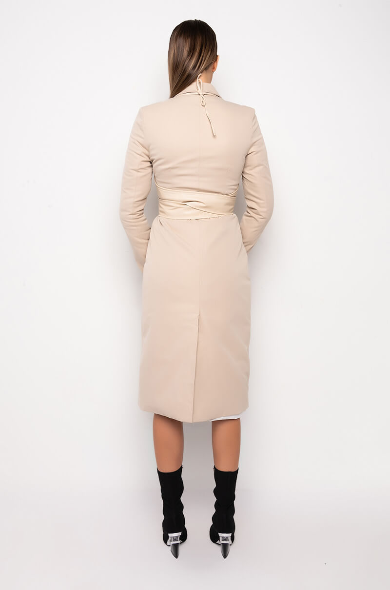 LAYERED LEGION TRENCH COAT