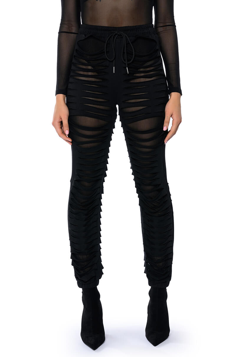 LENNOX DISTRESSED JOGGER