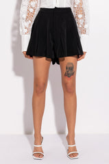 LIBRA MOON HIGH WAISTED PLEATED SHORT