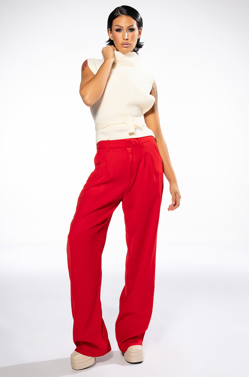LOGAN WIDE LEG TROUSER