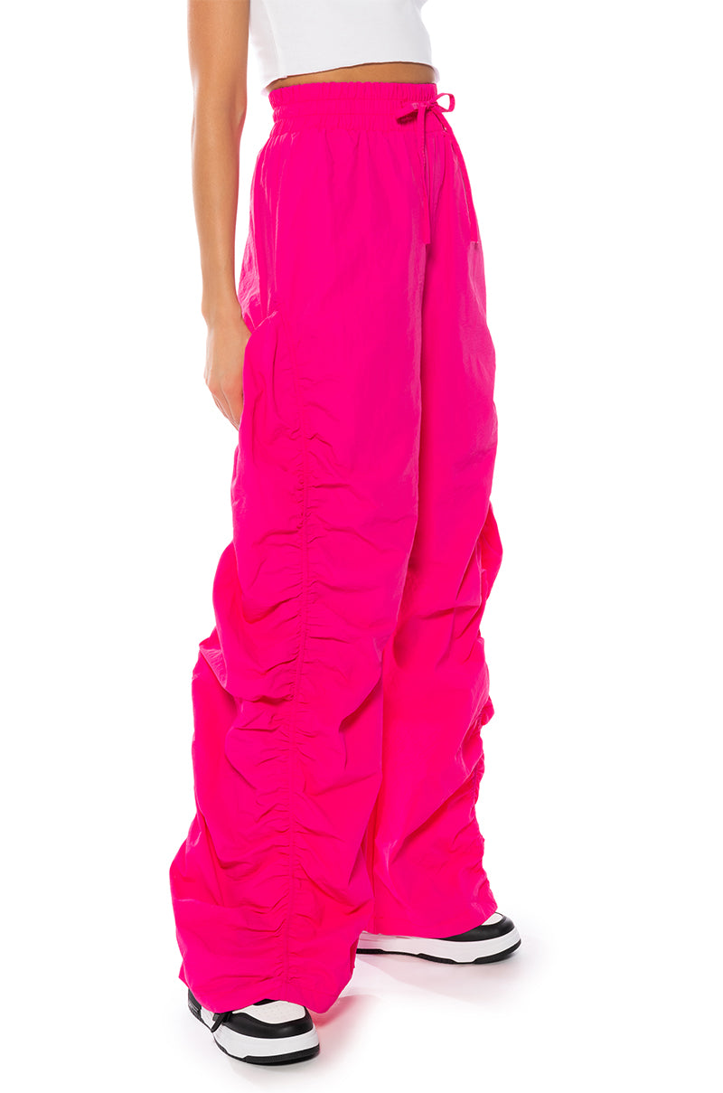 LOTTI RUCHED NYLON JOGGER