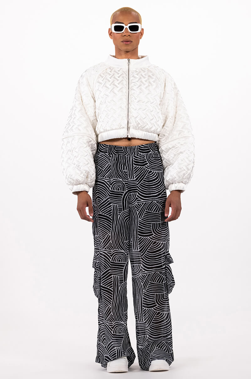 LIPA WEAVE DETAILED BOMBER