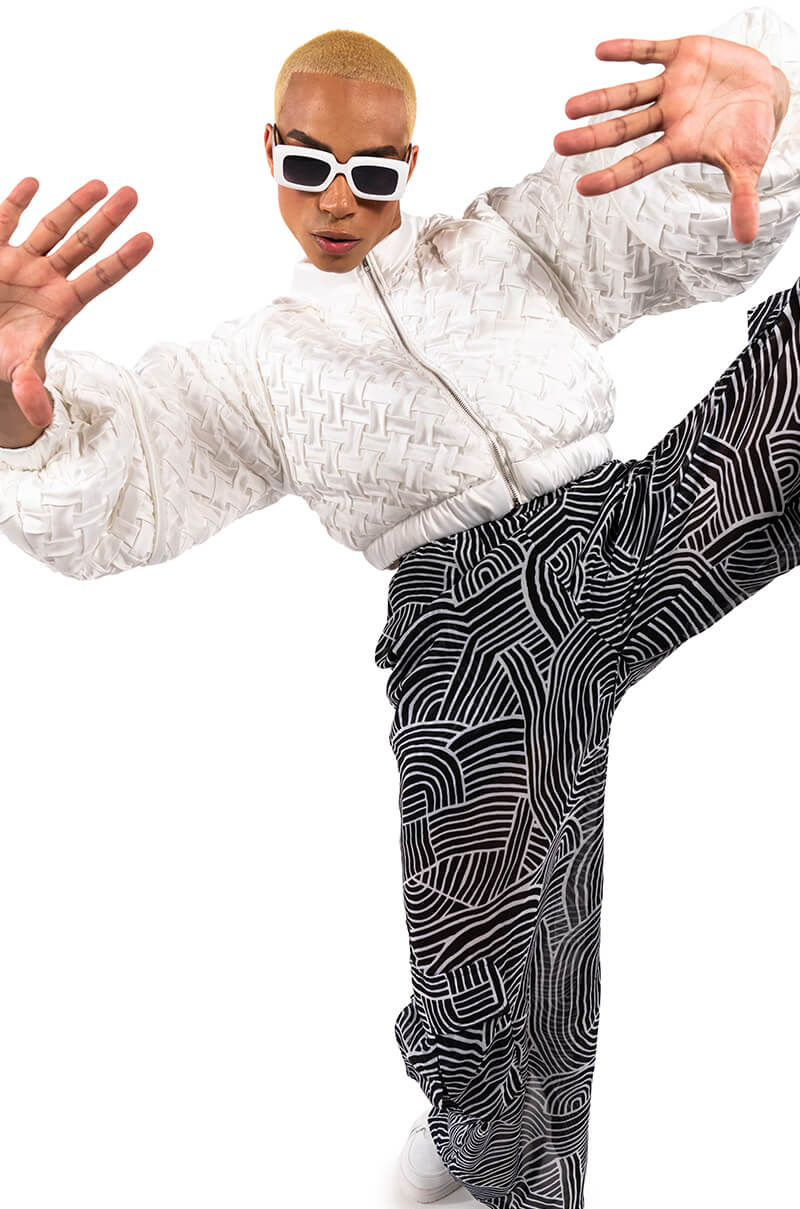 LIPA WEAVE DETAILED BOMBER