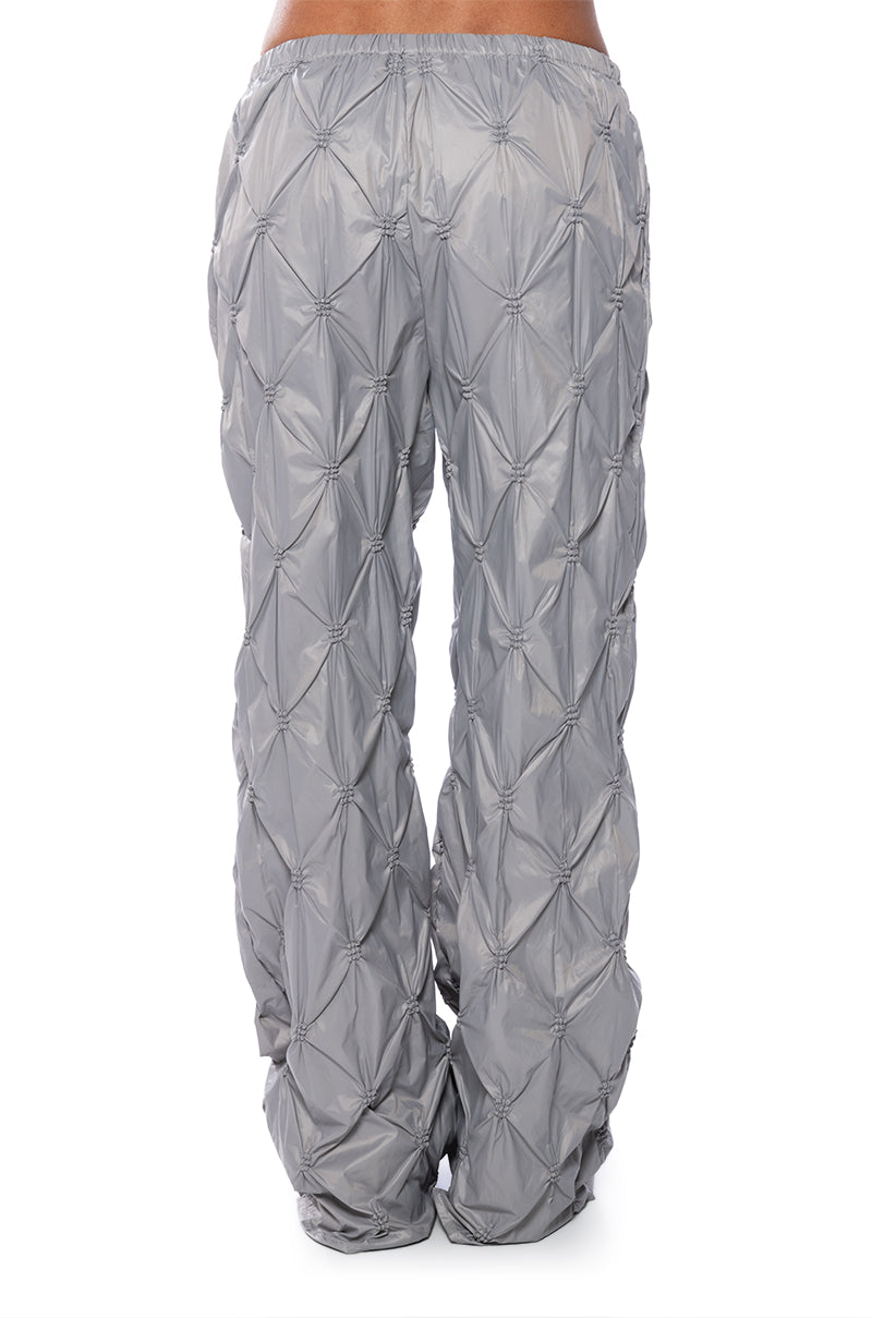 LUNA TEXTURED RELAXED FIT PANT