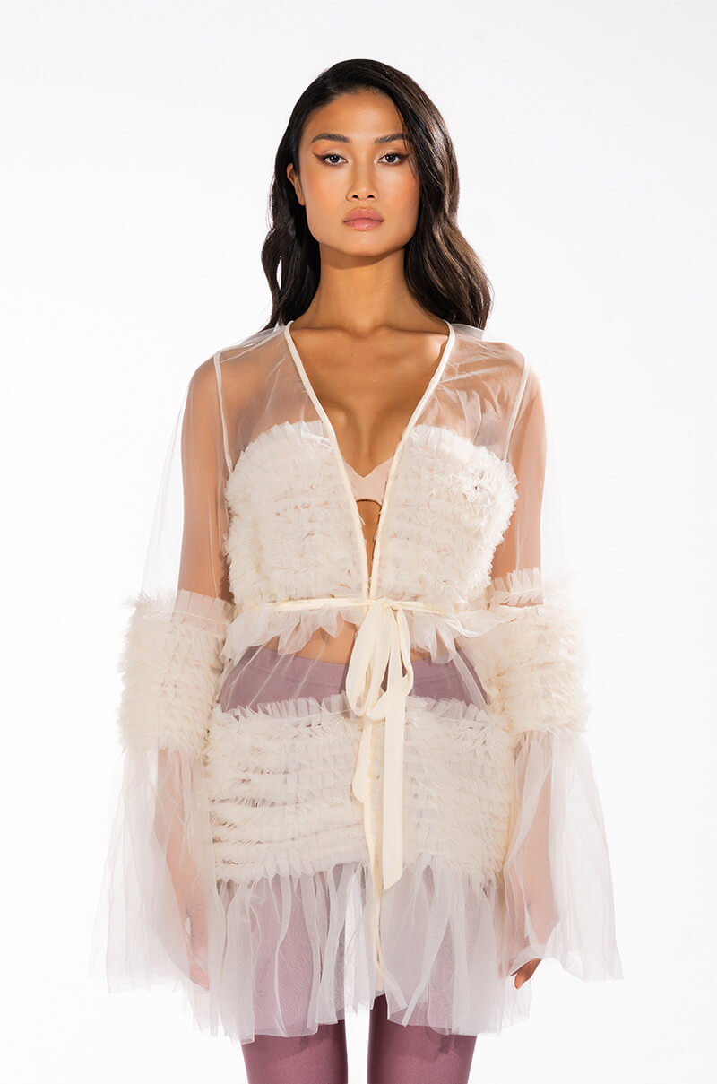 LANA LU CHIFFON WHISPY DUSTER