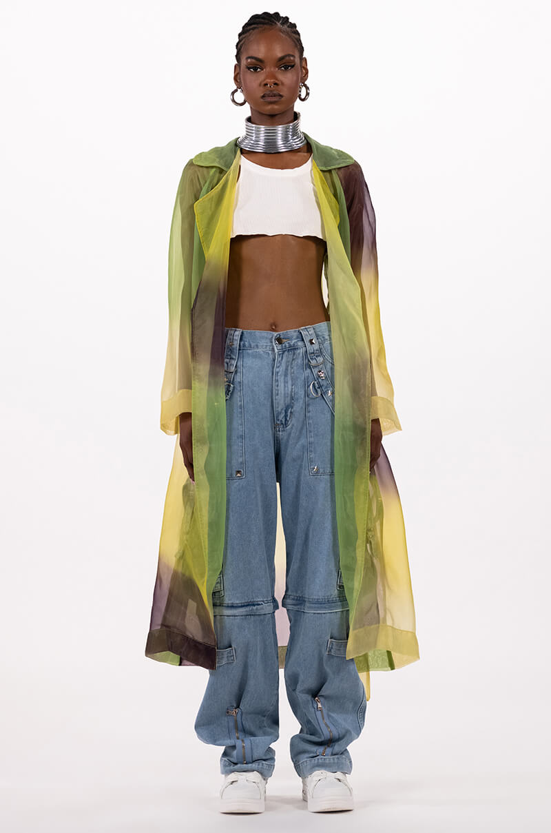 MAKE A MOVE EXTRA WIDE BAGGY CARGO JEANS