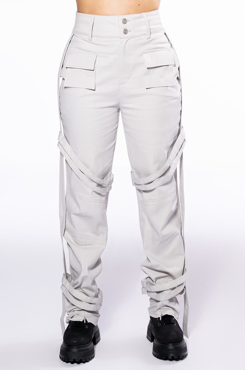 MIA CARGO PANT WITH TIES