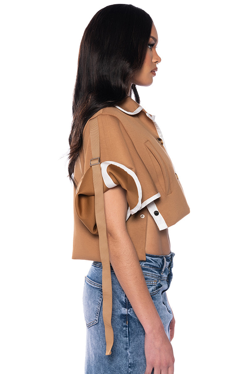 MILES SCUBA VEST WITH ADJUSTABLE SLEEVES