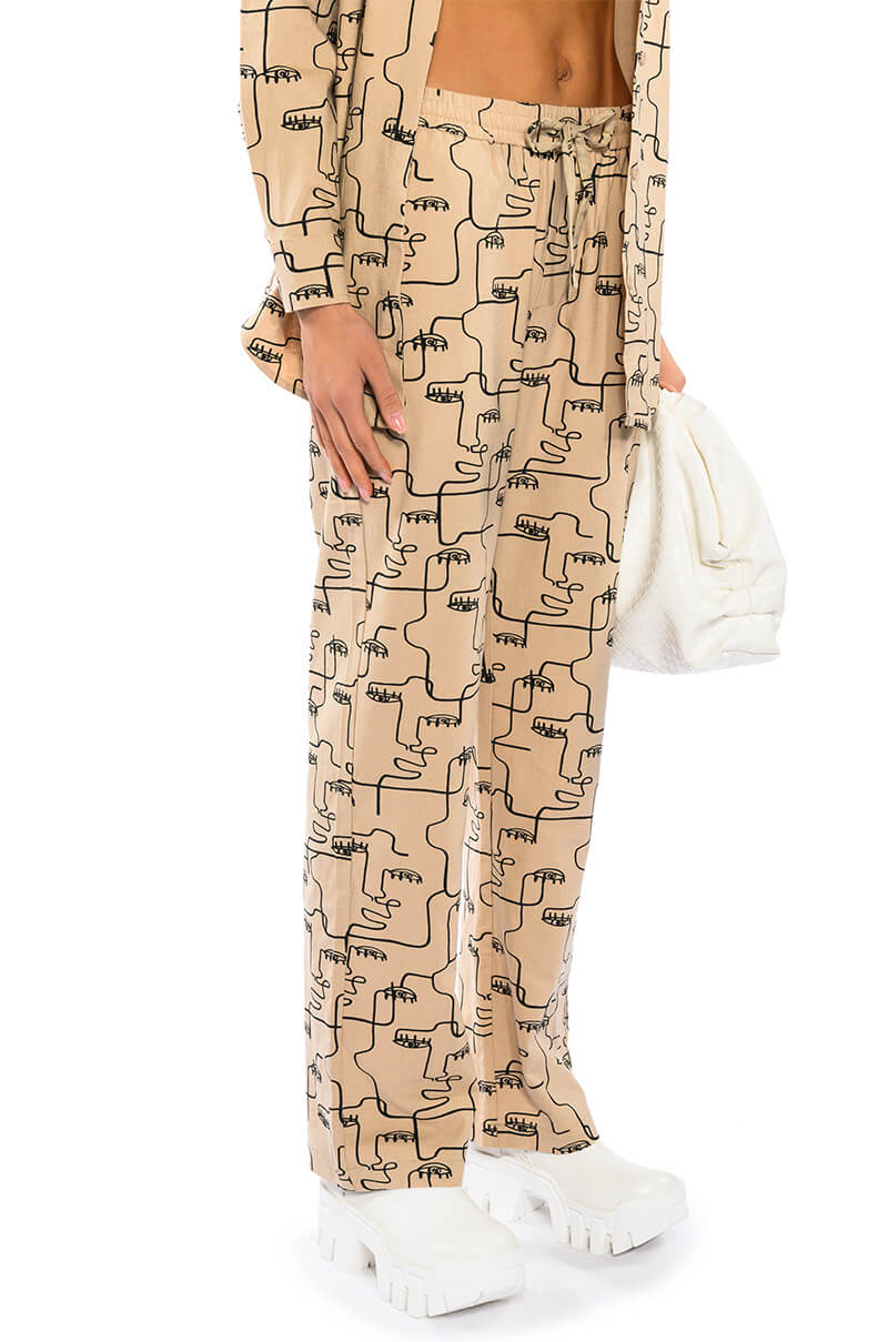 NEW SOCIETY DRAWSTRING PANTS