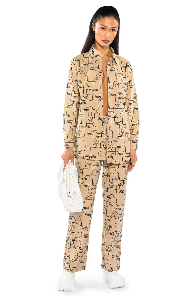 NEW SOCIETY DRAWSTRING PANTS