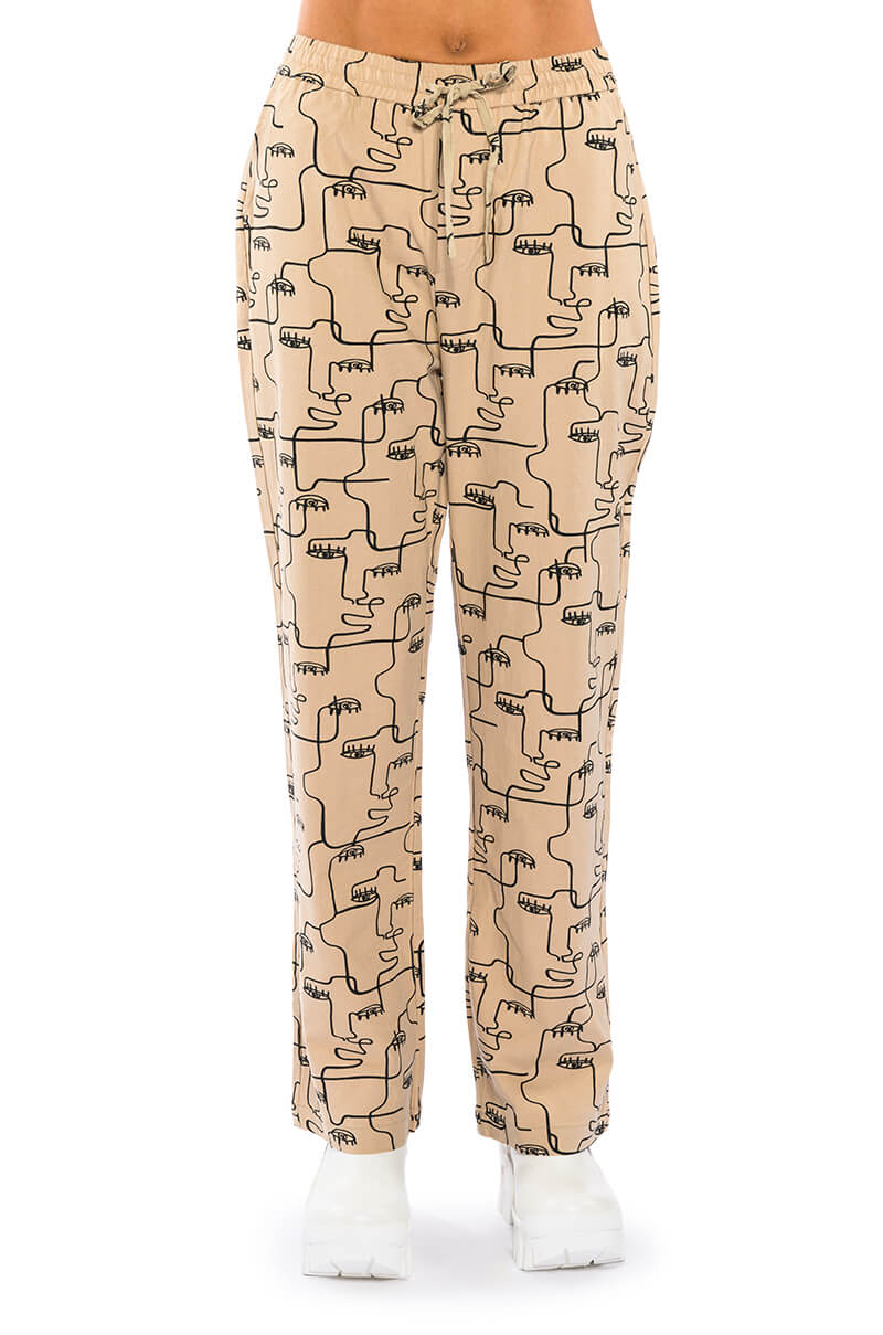 NEW SOCIETY DRAWSTRING PANTS