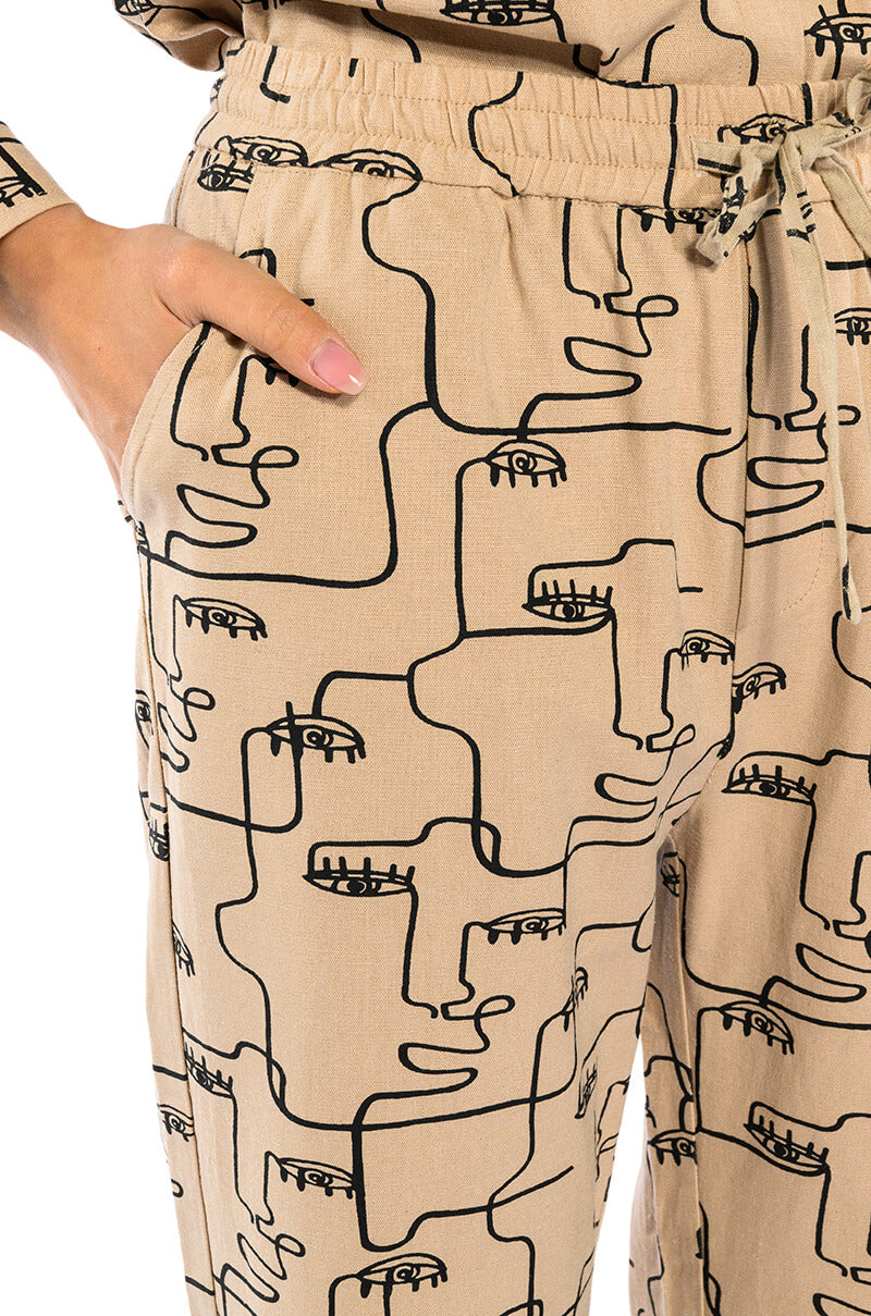 NEW SOCIETY DRAWSTRING PANTS