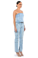 NOT YOUR AVERAGE GIRL DENIM PANTS