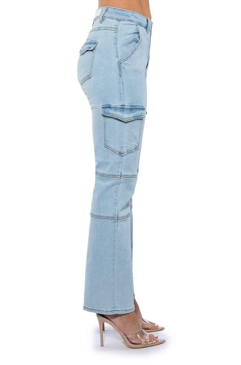 NOT YOUR AVERAGE GIRL DENIM PANTS