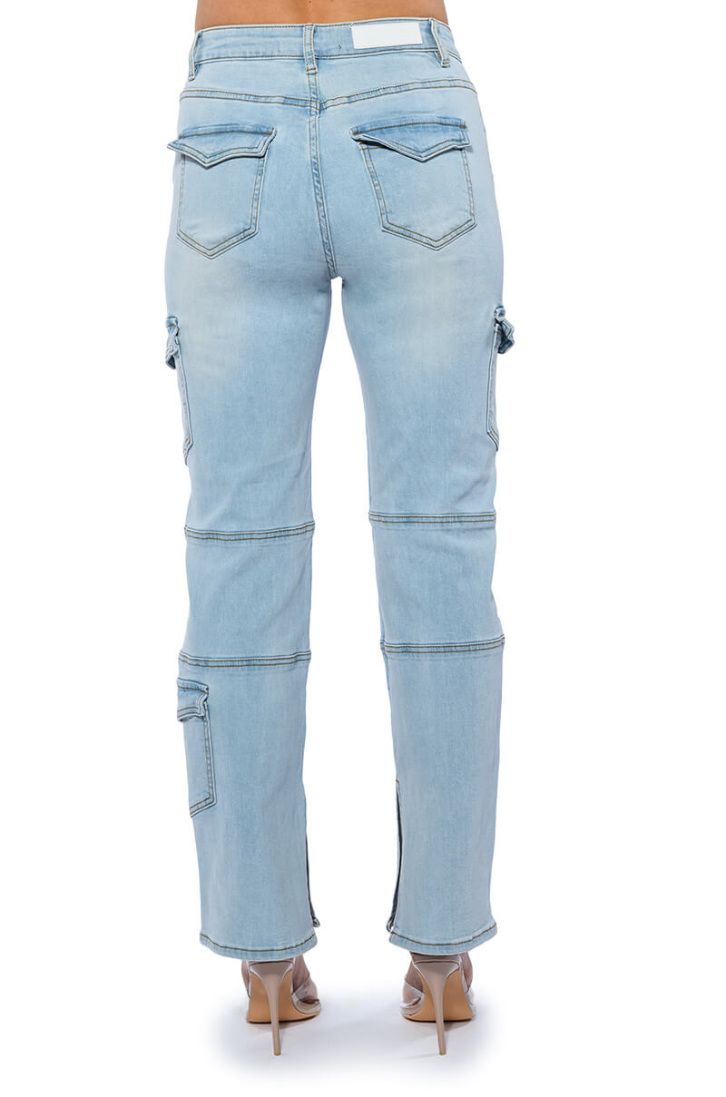 NOT YOUR AVERAGE GIRL DENIM PANTS