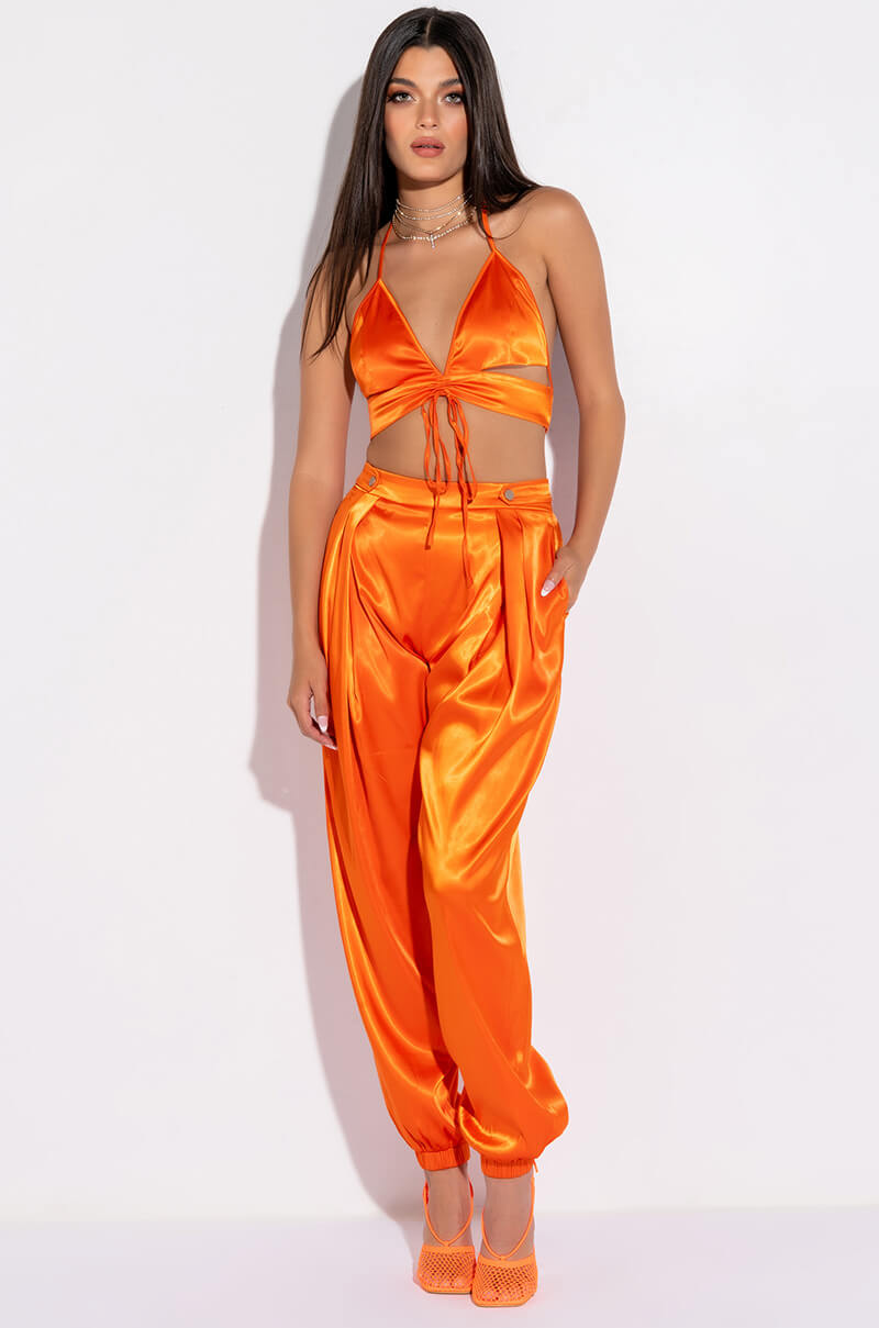 MIA PLEATED JOGGER PANT