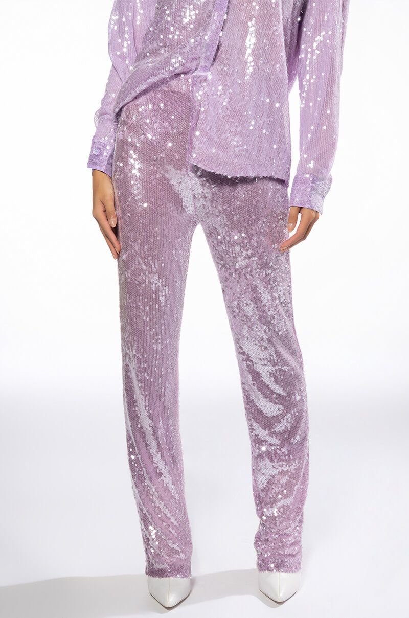 OH YOU FANCY SEQUIN WIDE LEG PANT