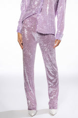 OH YOU FANCY SEQUIN WIDE LEG PANT