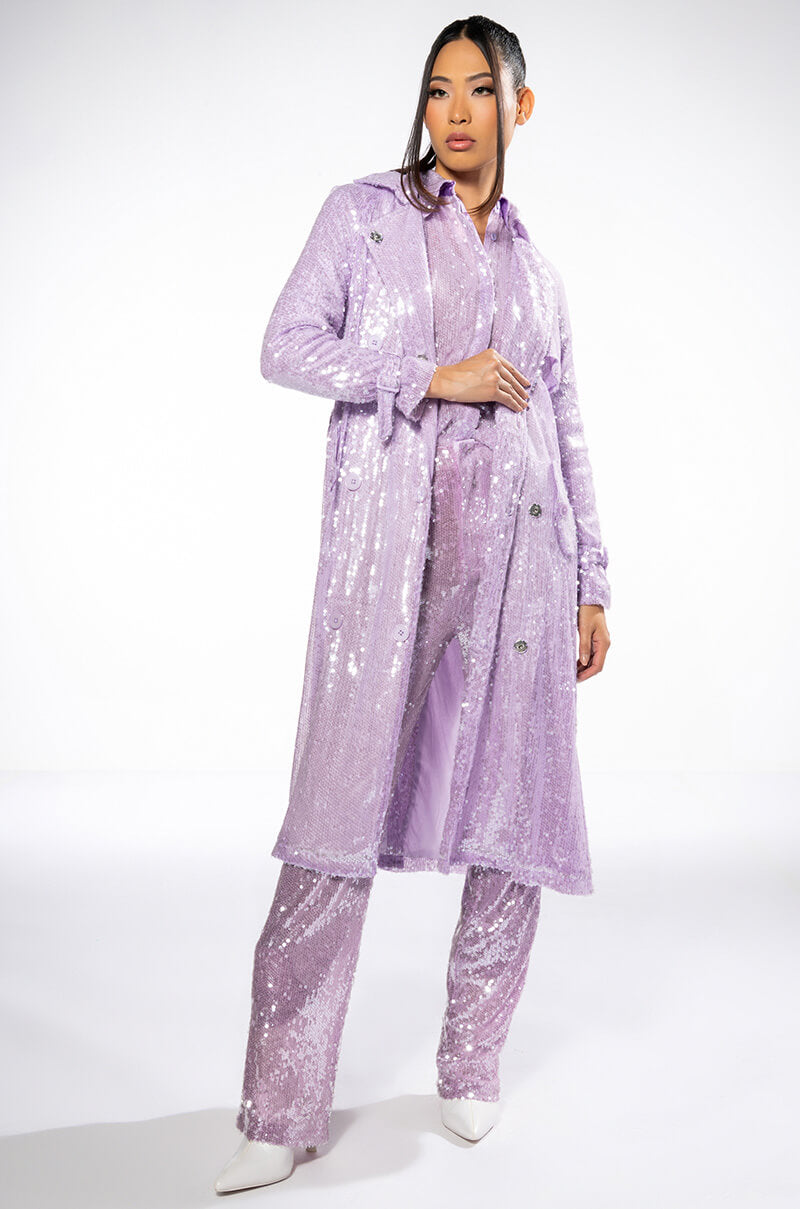 OH YOU FANCY SEQUIN WIDE LEG PANT