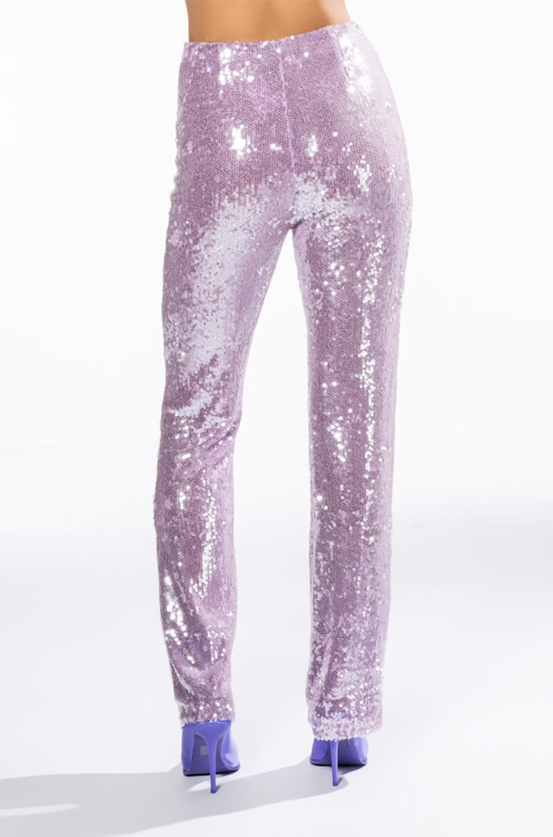 OH YOU FANCY SEQUIN WIDE LEG PANT