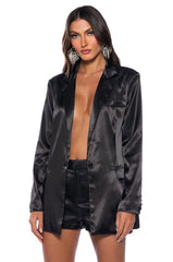 PASSIONE SATIN BLAZER