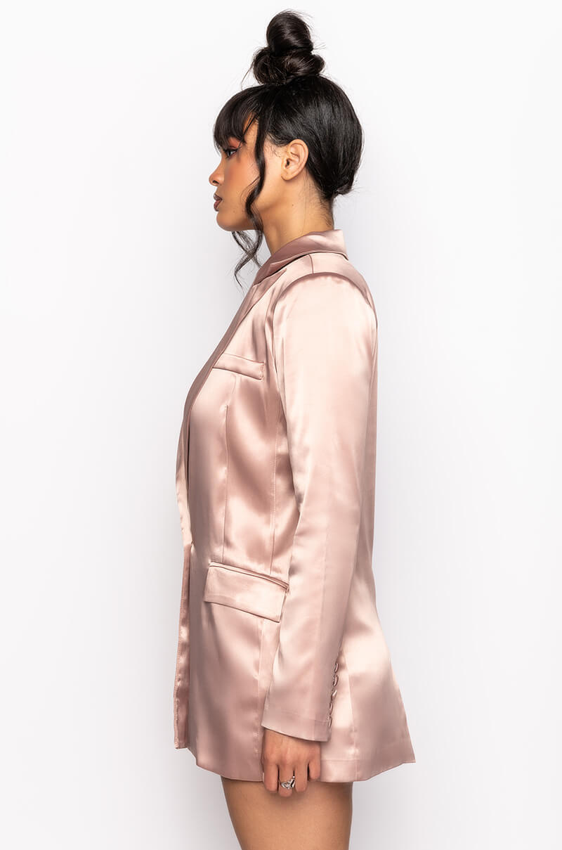 PASSIONE SATIN BLAZER