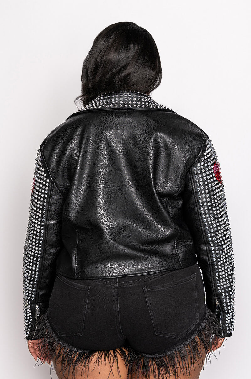 HEARTBREAK HOTEL PATCHWORK MOTO