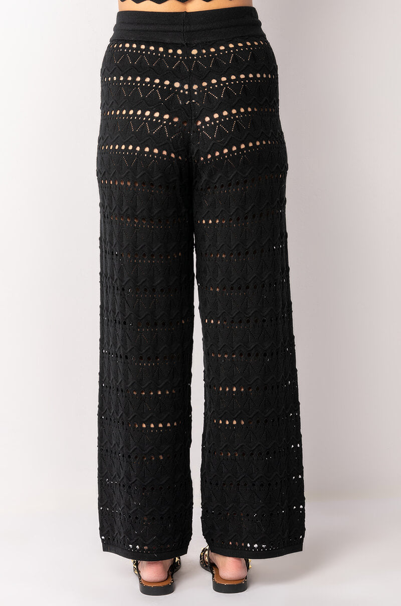 RESORT READY CROCHET WIDE LEG PANT