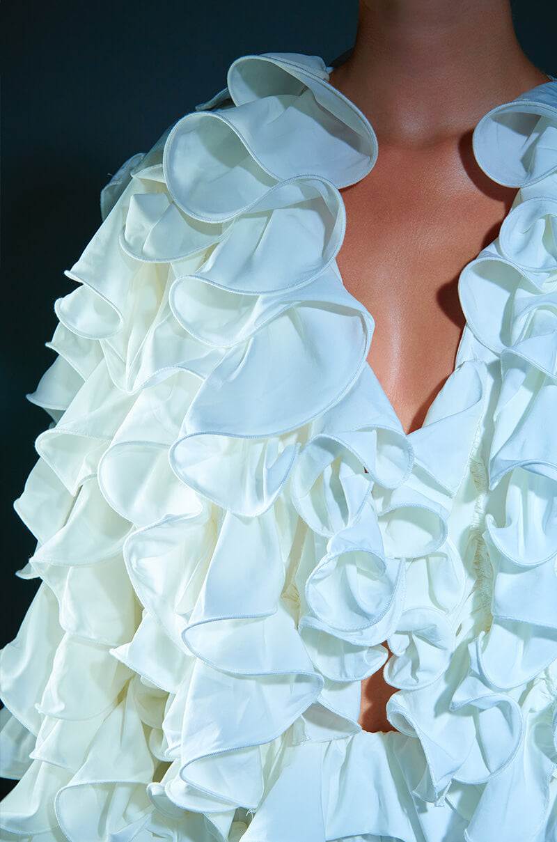 RIPLEY WIDE RUFFLE JACKET