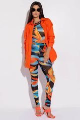 RUN TO THE SUN MESH LEGGING