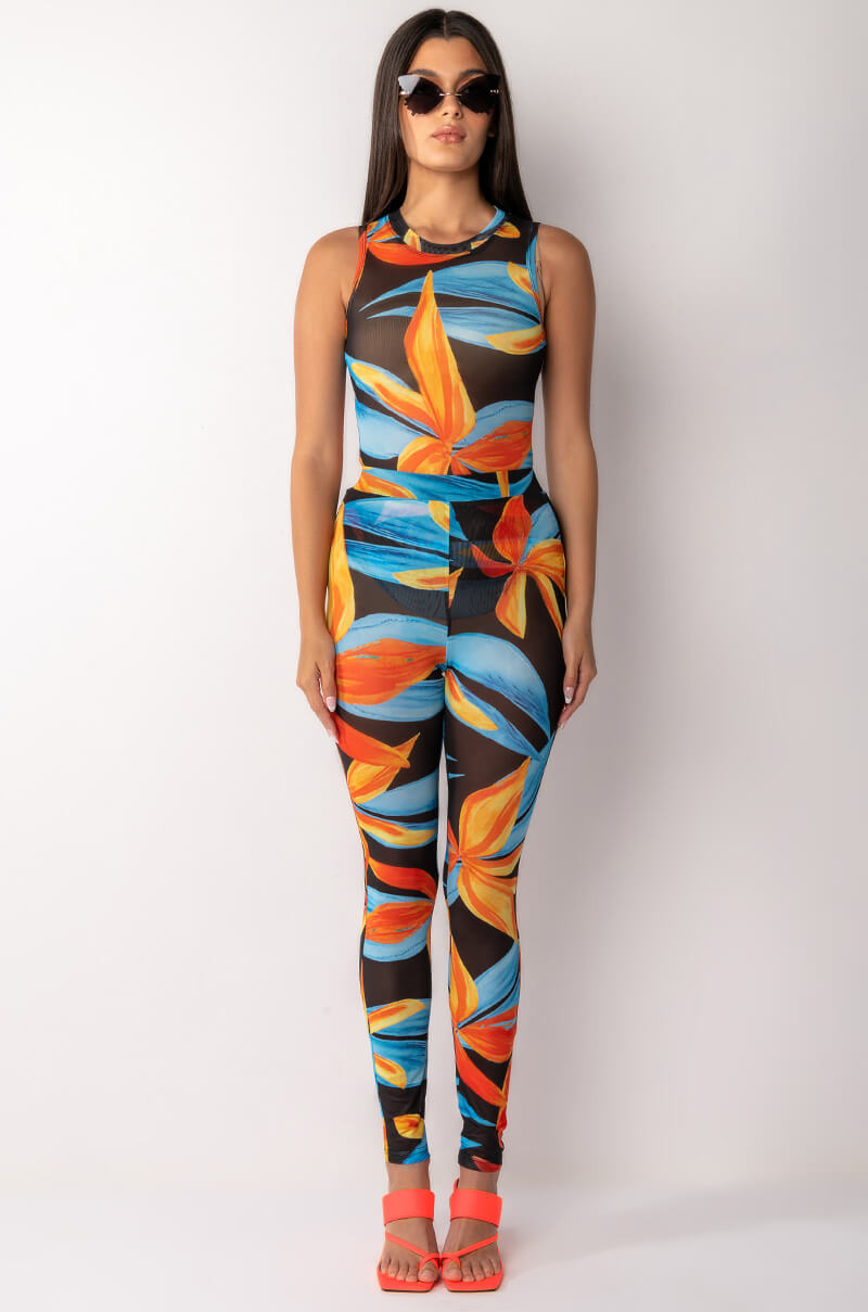 RUN TO THE SUN MESH LEGGING