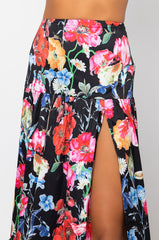 SHE WINS MAXI SKIRT WITH SLIT