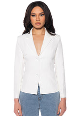 SHOW STOPPER BIRTHDAY RUFFLE BLAZER