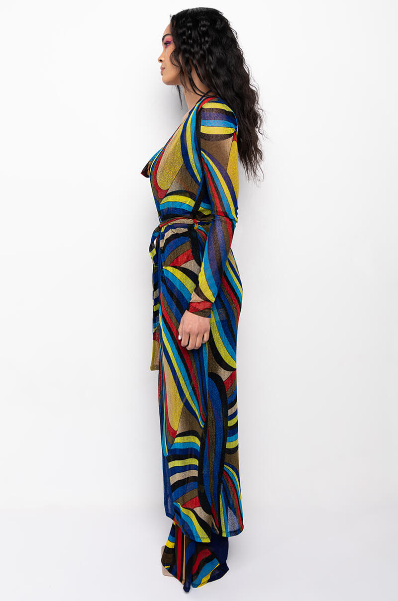 SO GOOD LONG MESH CARDIGAN