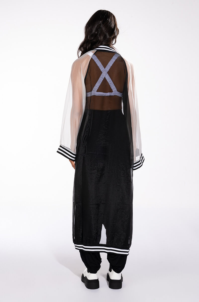 SOMEONE TOLD ME MESH TRENCH