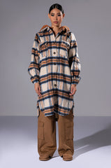 SOMETHING IN THE AIR HOODED SHACKET