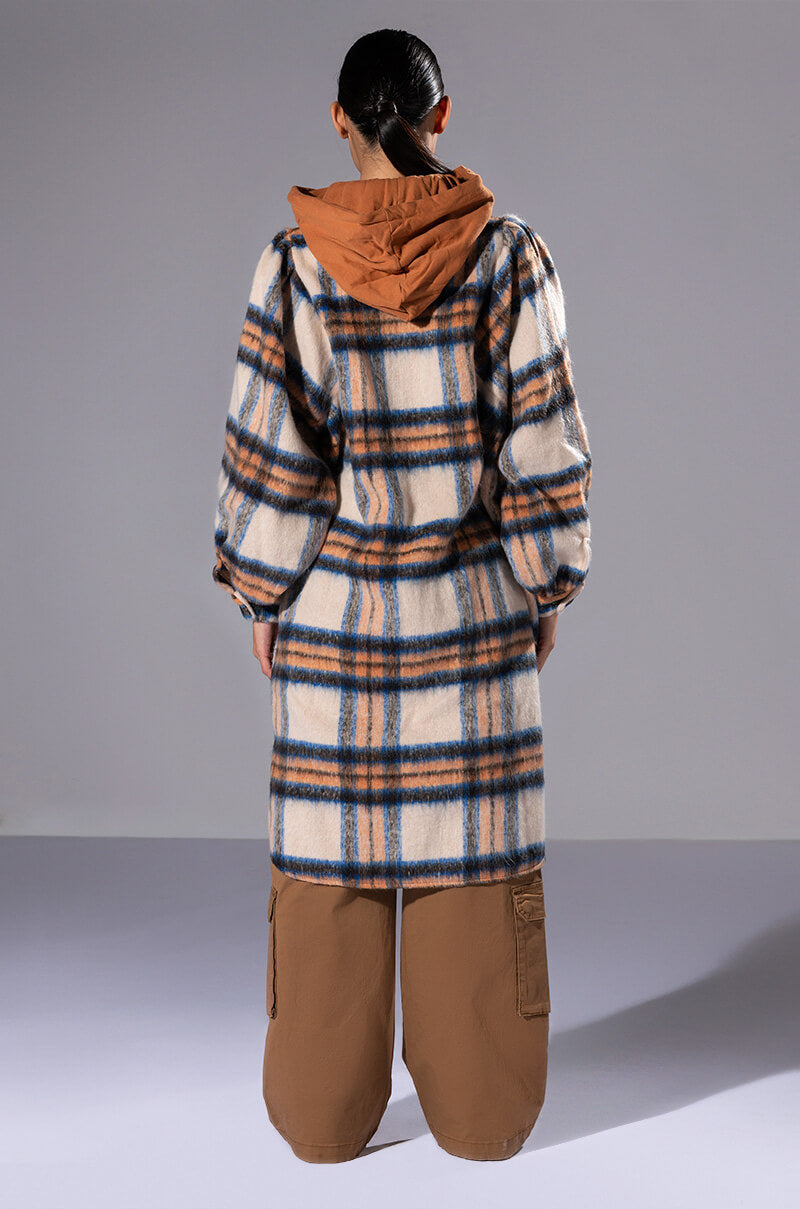 SOMETHING IN THE AIR HOODED SHACKET