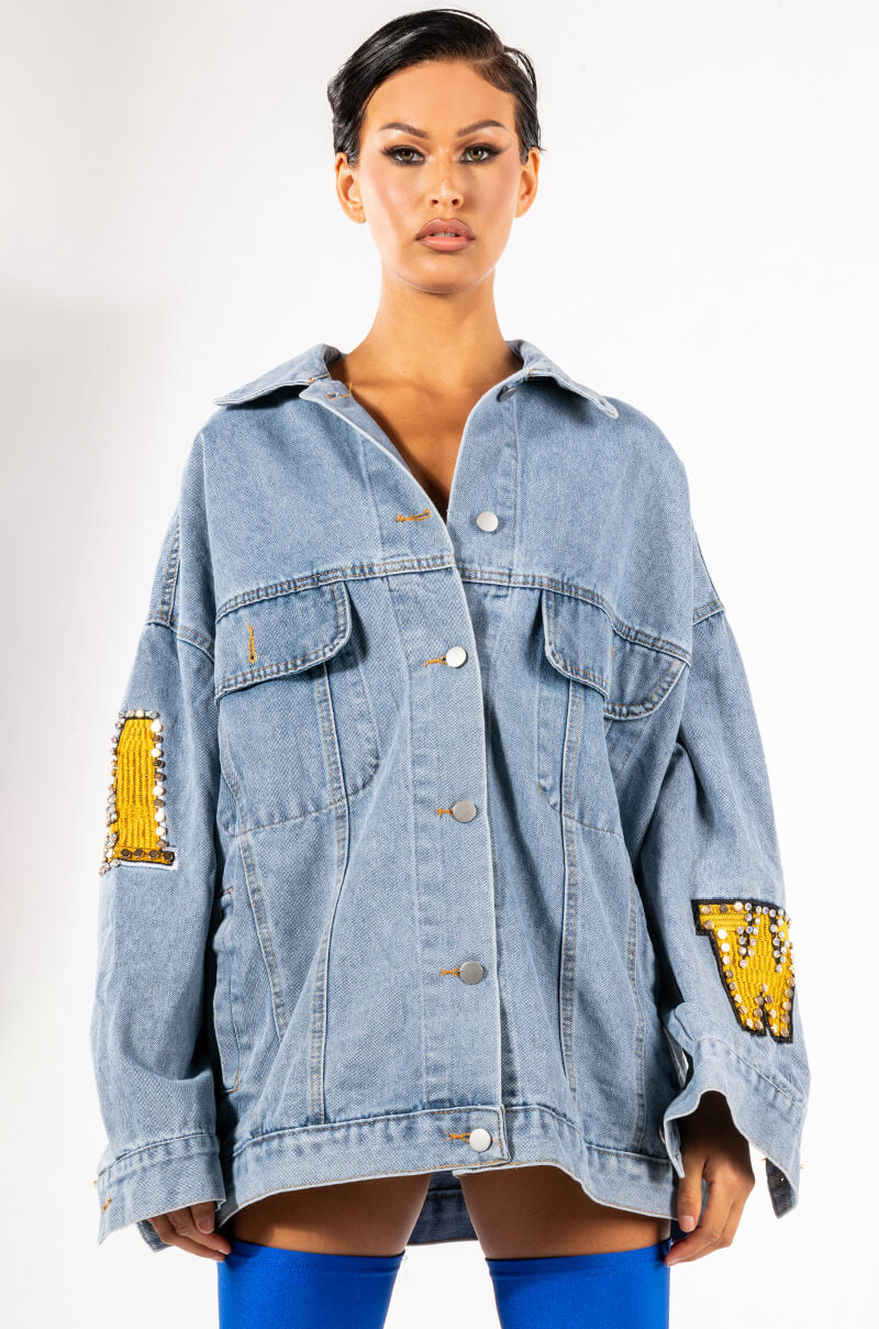 SPACE CADET DENIM JACKET