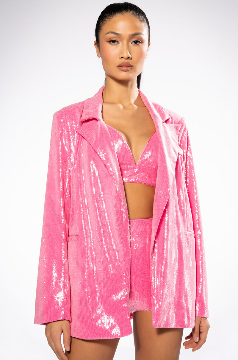 SPARKLE AND SHINE SEQUIN BOOTY SHORT