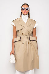 SPRING HAS SPRUNG TRENCH VEST