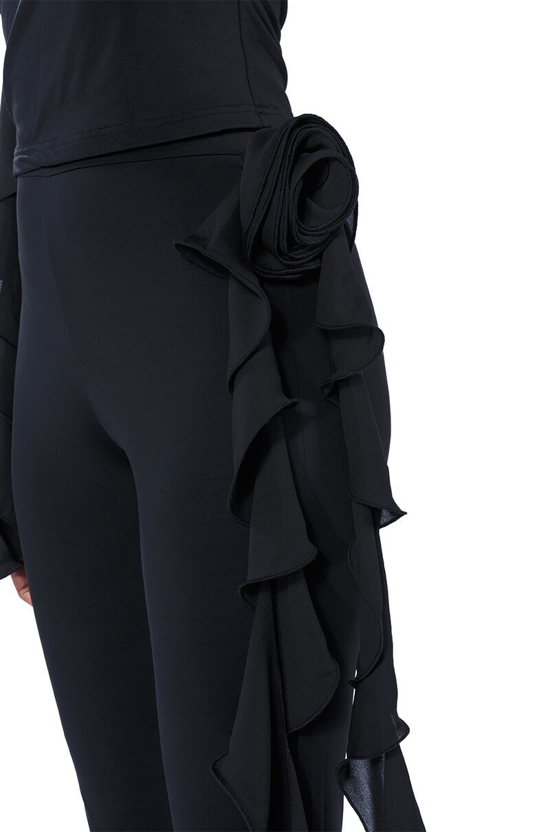 STELLA FLOUNCED FLARED LEGGING