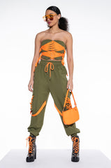 STRAP STRAP COLORBLOCK JOGGER