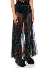SUNDAY CANDY MESH MAXI SKIRT