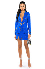 TAKE A BOW MINI SKIRT WITH SLIT