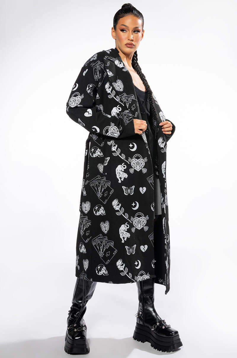TATTOO LOVER TRENCH COAT