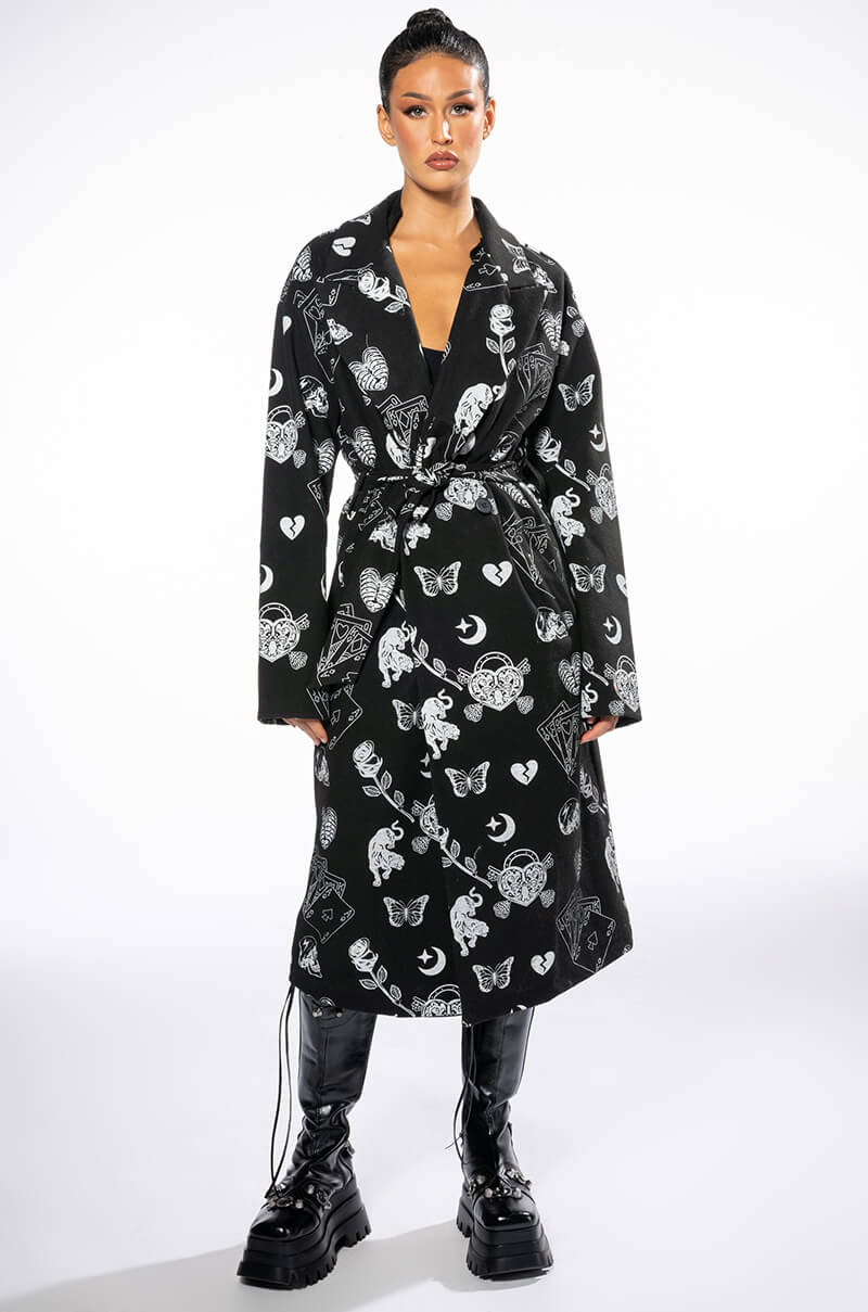 TATTOO LOVER TRENCH COAT