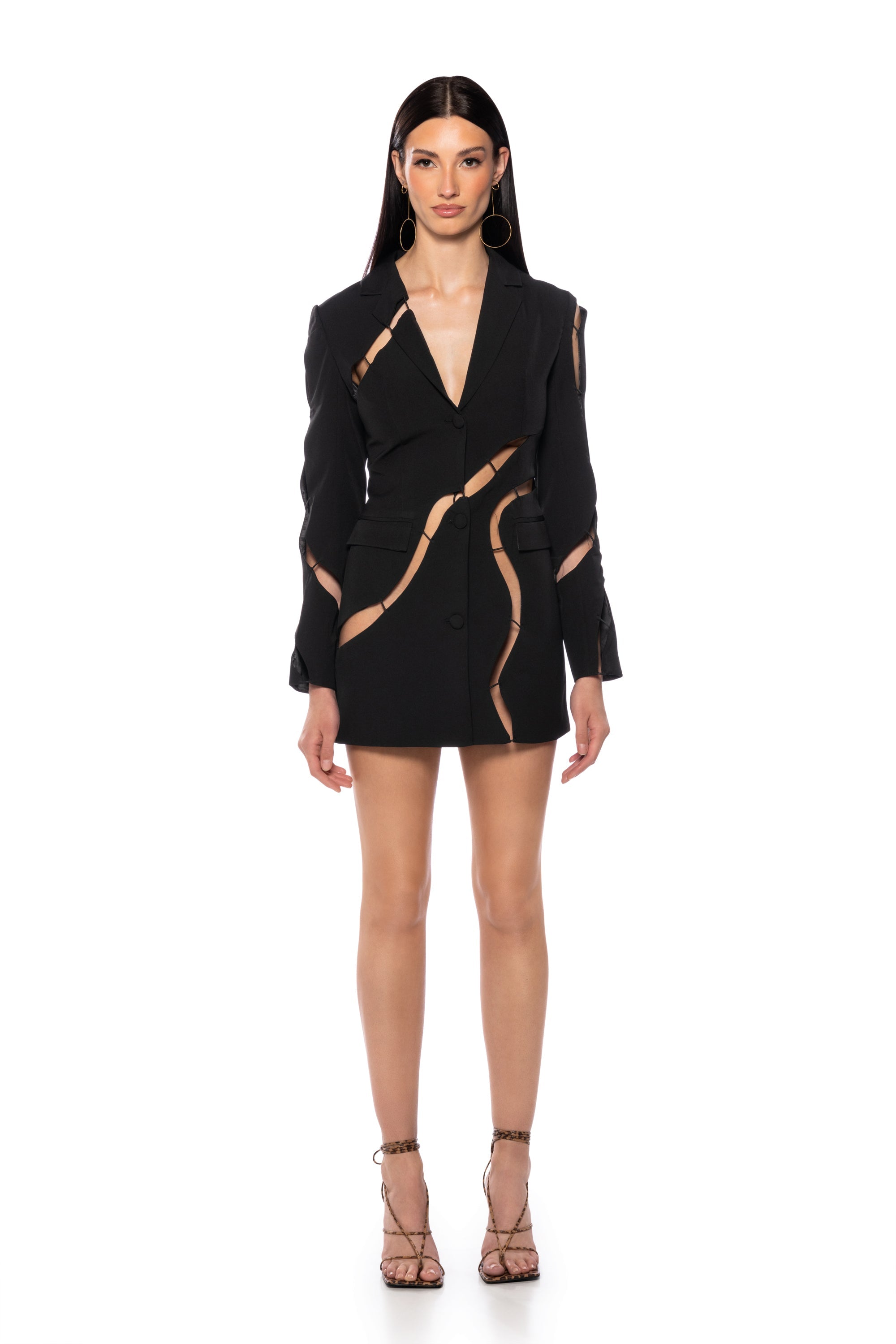 THE BEST PART CUT OUT BLAZER