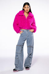 TIANNA RELAXED CARGO JEANS