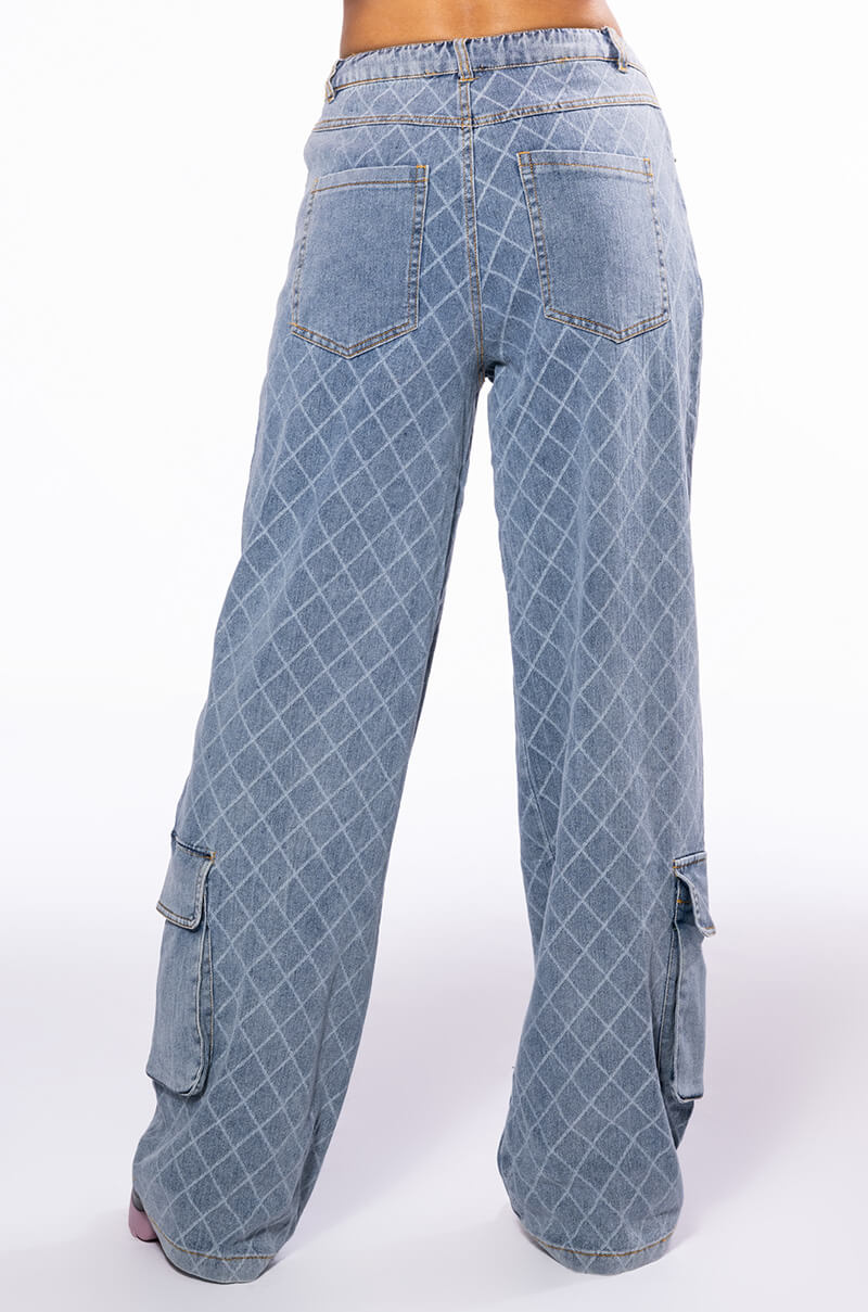TIANNA RELAXED CARGO JEANS